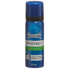 WILKINSON Protect mousse à raser peau sensi