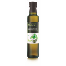 BIOFARM huile olive avec basilic bourgeon