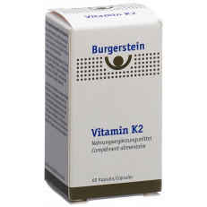 BURGERSTEIN Vitamin K2 caps 180 mcg