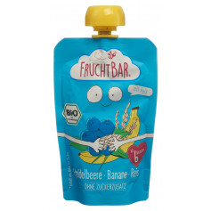 Fruchtbar purée de fruits bio myrtille banane riz