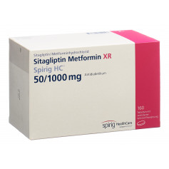 Sitagliptin Metformin XR Spirig HC Metfor 50mg/1000mg