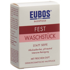 EUBOS Seife fest parf rosa