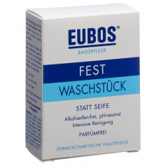 EUBOS Seife fest unparf blau