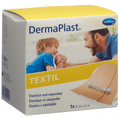 Dermaplast Textil pansement rapide 8cmx5m rouleau