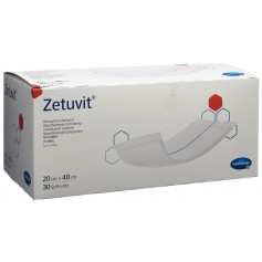 ZETUVIT compresse absorbante 20x40cm