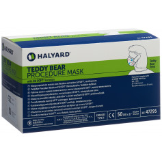 Halyard masques Procedure Care Bear blanc type II
