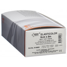 WERO SWISS Elasticolor Elastische Binde 5mx6cm grün