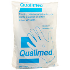 Qualimed Plastik Handschuhe Frauen