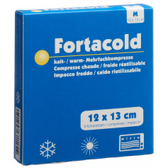 Fortacold Kalt Warm Mehrfachkompr 12x13cm