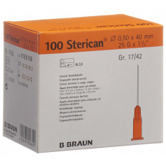 Sterican Nadel Dent 25G 0.5x40mm orange