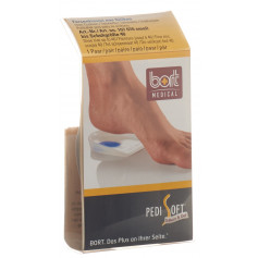 Bort PediSoft talonettes avec softspot