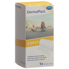 DermaPlast Gazebinde 10cmx4m weiss