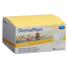 DermaPlast Gazebinde 4cmx20m weiss