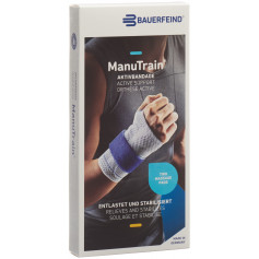 Manutrain Aktivbandage Grösse 6 links titan