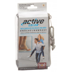 BORT ActiveColor Knöchelbandage L +23cm beige