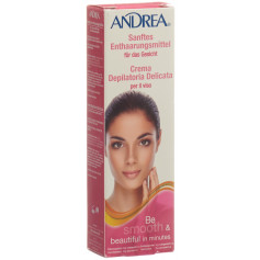 ANDREA visage clair crème dépilatoire visage