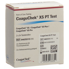 COAGUCHEK XS PT bandelettes