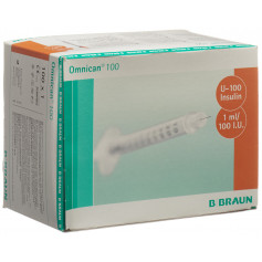 Omnican insuline 100 1ml