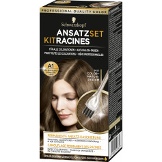 Schwarzkopf Ansatzset hell mittelbraun