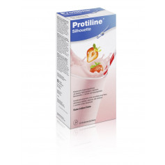 Protiline Silhouette Pulver Erdbeer