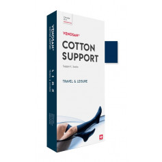 VENOSAN COTTON SUPPORT Socks A-D S navy