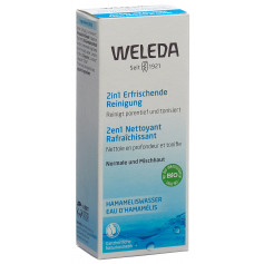 WELEDA 2en1 Nettoyant Rafraîchissant