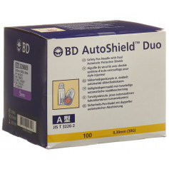 BD AutoShield Duo aiguille de sécurité