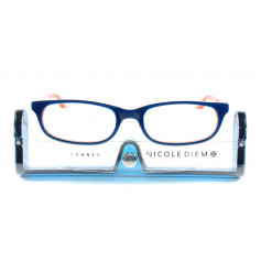 NICOLE DIEM lunettes lecture 3.00dpt Cannes navy