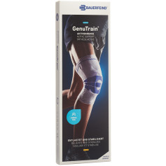 GenuTrain Aktivbandage Grösse 7 titan