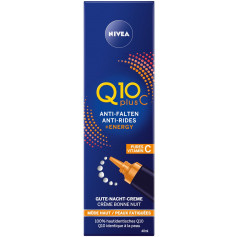 Nivea Q10plusC Anti-rides Crème Bonne Nuit Energy