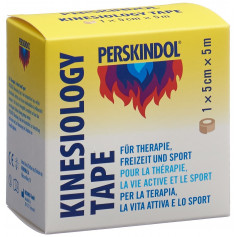 Perskindol Kinesiology Tape 5cmx5m hautfarbig