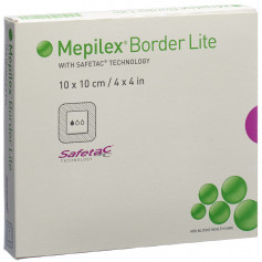 Border Lite Silikonschaumverband 10x10cm