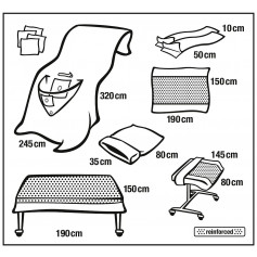 Foliodrape Protect Arthroskopie-Set IV