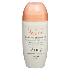 Avene Body Deodorant roll-on 24h 