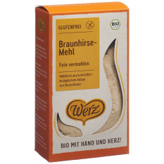 Werz farine de millet sans gluten bio