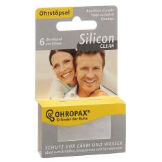 Ohropax silicon clear sourdines