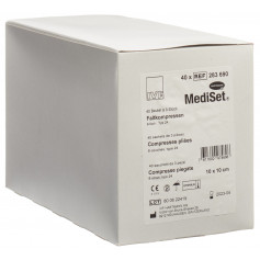 MediSet Faltkompressen Typ 24 10x10cm 8 fach steril