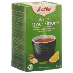 YOGI TEA Thé vert Gingembre citron