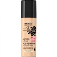 lavera Natural Liq Foundation Ivory Light 01