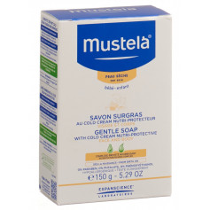 mustela Nachfettende Seife mit Cold Cream