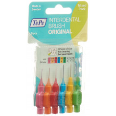 TEPE Interdental Brush ass 6 pce