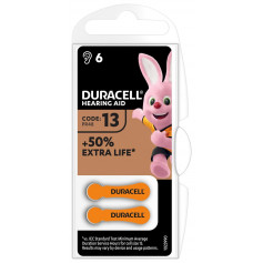 DURACELL pile EasyTab 13 Zinc Air D6 1.4V