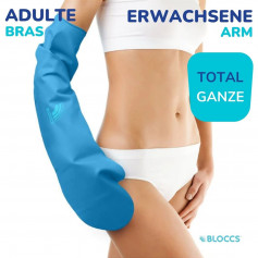 Bloccs Bad und Dusche Wasserschutz für den Arm 27-44/78cm Erwachsene