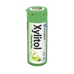 MIRADENT Xylitol Chewing Gum Kids pomme