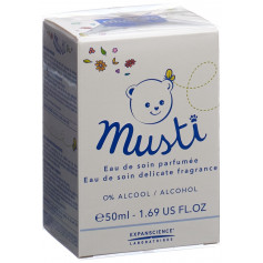 mustela Musti Pflegewasser parfümiert