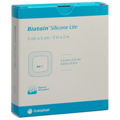 Biatain Silicone Lite Schaumverband 5x5cm