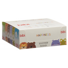 bibi Nuggi Happiness DenSil 6-16 Ring Lovely Dots assortiert SV-A