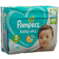 Pampers Baby Dry Gr5 11-16kg Junior Sparpackung