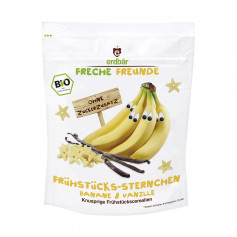 Freche Freunde Frühstücks-Sternchen Banane & Vanille