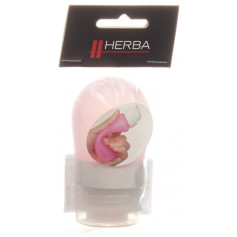 Herba Silikon Reiseflasche 40ml rosa